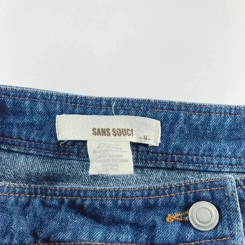 Urban Outfitters Sans Souci denim jean skirt - Picture 3 of 6